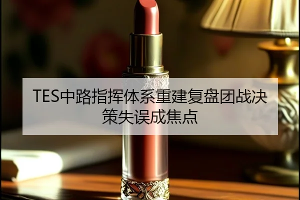 TES中路指挥体系重建复盘团战决策失误成焦点